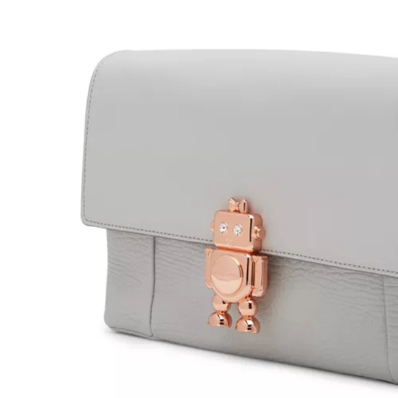 Ted Baker Women's Jemms Robot Lock Cross Body Bag - Grey - Picture 12 of 13